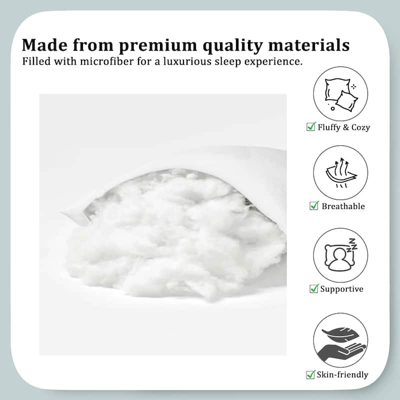 CraftPorch Elegence 2 Pieces Pillow