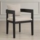 preview thumbnail 2 of 7, Uttermost Balboa Modern Dining Chair - 27'' H X 23'' W X 25'' D