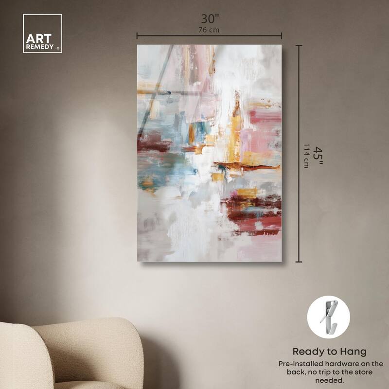 Warmth and cool I Acrylic by Art Remedy, Ready to Hang
