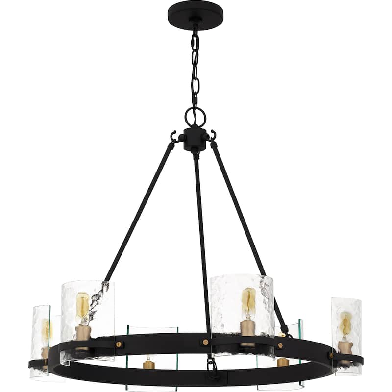 Gloucester 6-Light Matte Black Chandelier
