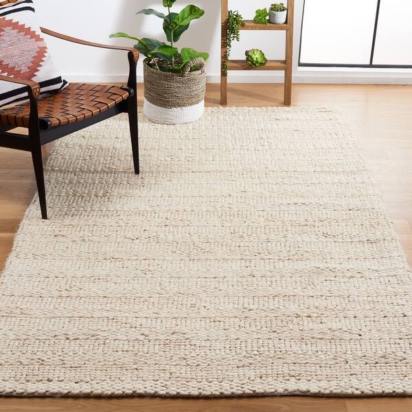 slide 2 of 4, SAFAVIEH Handmade Natural Fiber Haven Jute Rug - Bleach - 5' x 8'