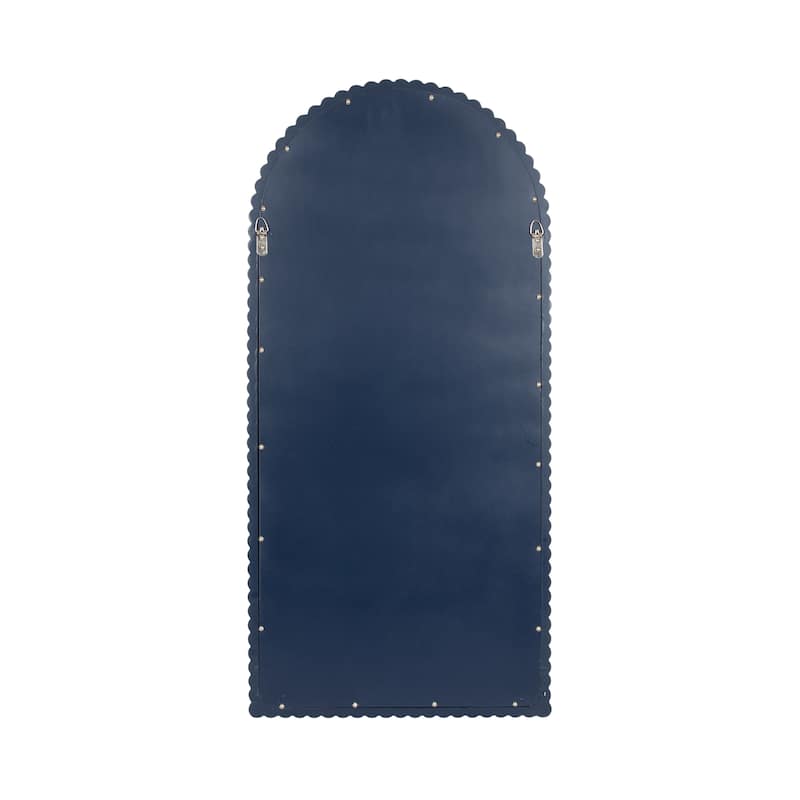 Kate and Laurel Scallia Wooden Arch Mirror