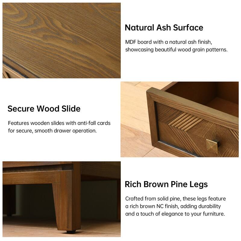 Modern Nightstand with Drawer