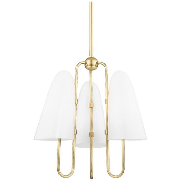Hudson Valley Lighting 7173 Slate Hill 3 Light 19" Wide Chandelier ...