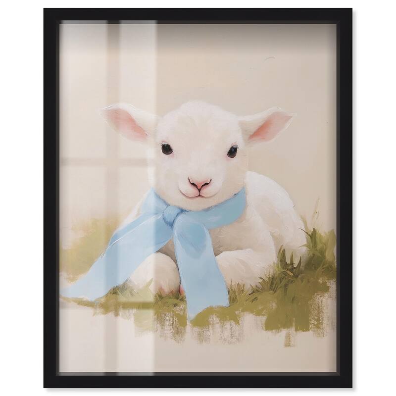 Gentle Spirit Shadowbox by Art Remedy - Black - 16" x 20"