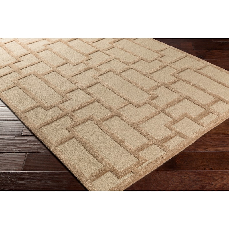 Hand-Tufted Thaxted Wool Area Rug - 6' Round