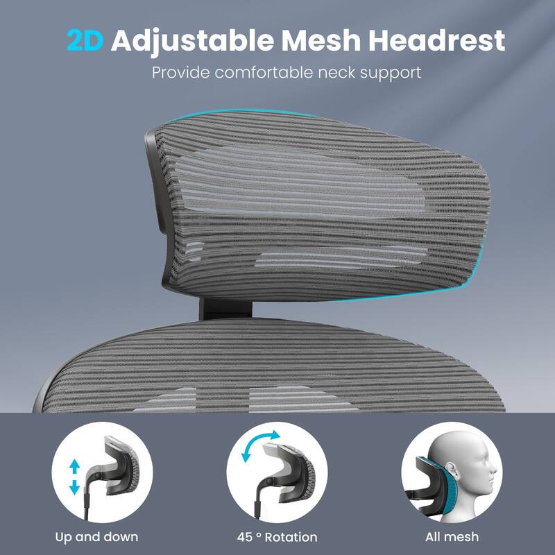 Office Chair Ergonomic Desk Chair, High Back Computer Chair with Wheels, Home Sutdy Chair for Heavy People