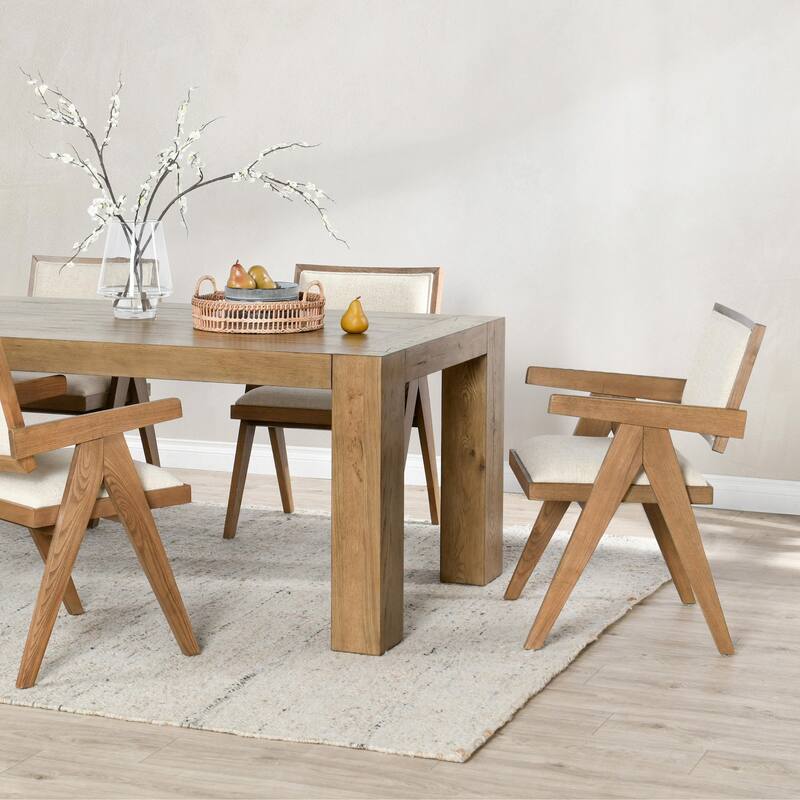 Classic Home Kingston 89" Reclaimed Oak Dining Table