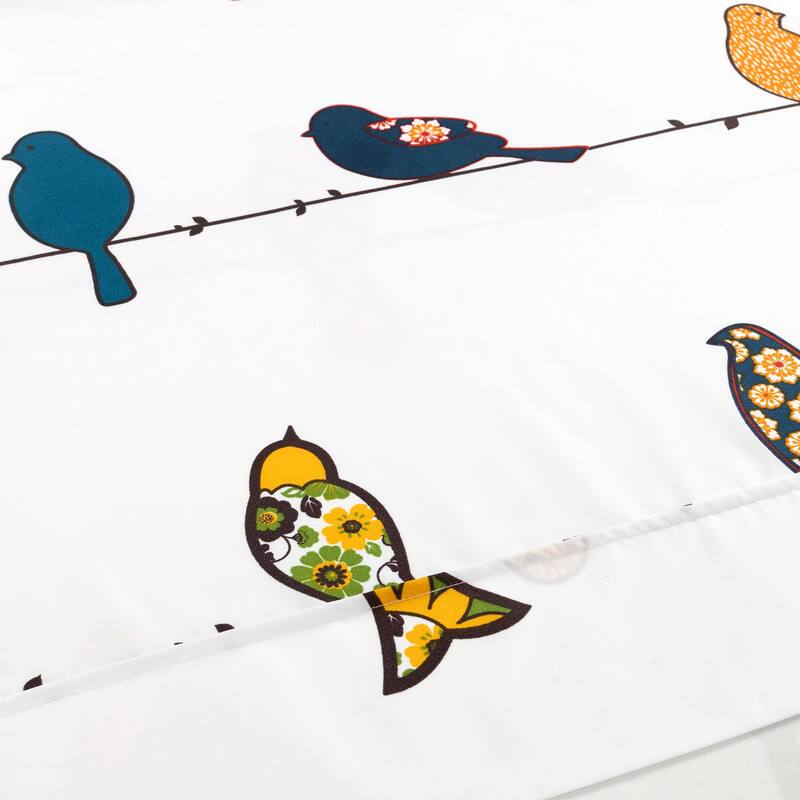 Lush Decor Rowley Birds Soft 6 Piece Sheet Set