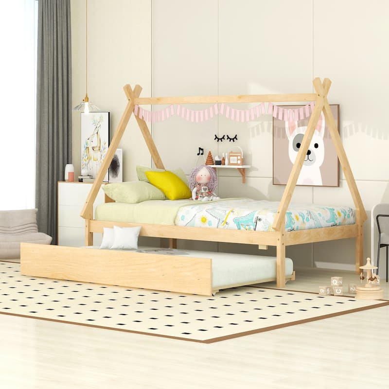 WW Twin size Tent Floor Bed