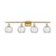 Option Satin Gold Finish / Clear Water Glass