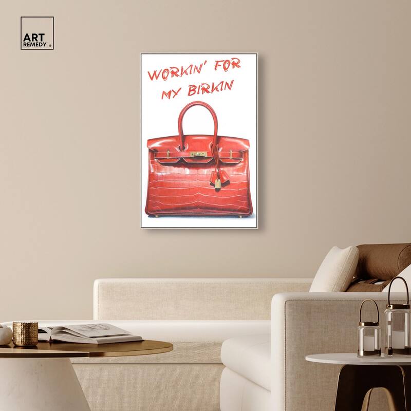 Doll Memories - Red Dream Canvas by Art Remedy