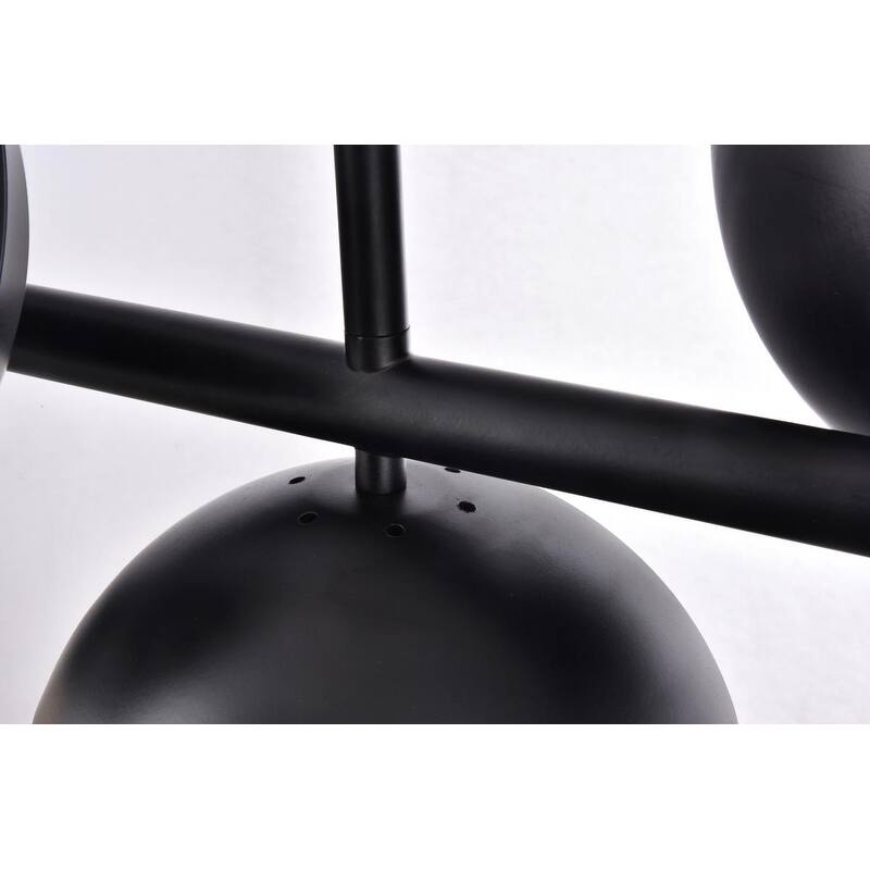 7-Light 43 inch Pendant with Clear Glass