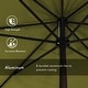 preview thumbnail 93 of 143, North Bend 9-foot Round Auto-tilt, Bronze Finish, Sunbrella Patio Umbrella by Havenside Home