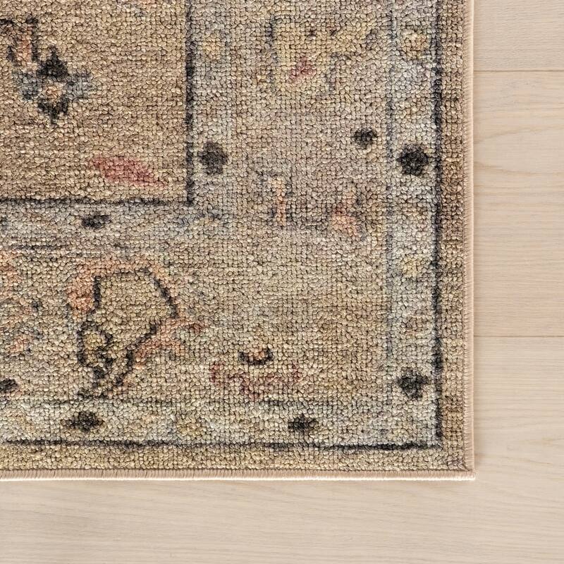 Nuloom Nolira Traditional Bordered Washable Area Rug