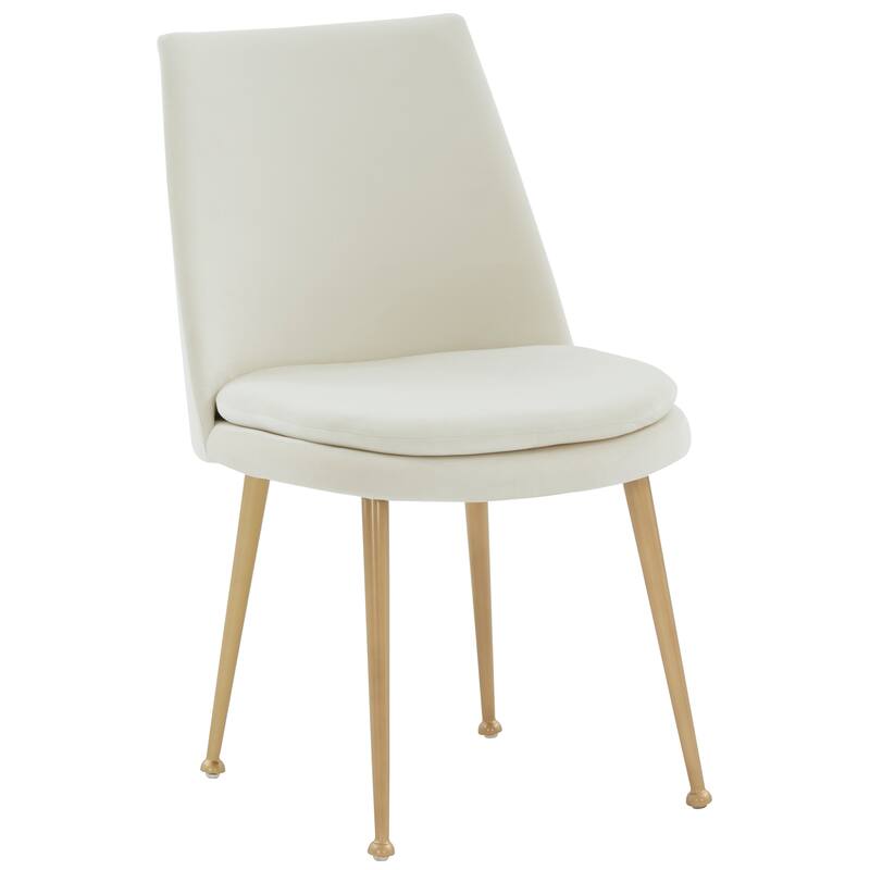 SAFAVIEH Couture Engeltje Upholstered Dining Chair - 20 In W x 22 In D x 33.5 In H - 20Wx22Dx34H
