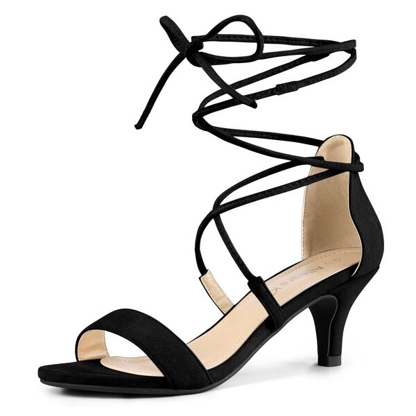 womens kitten heel sandals