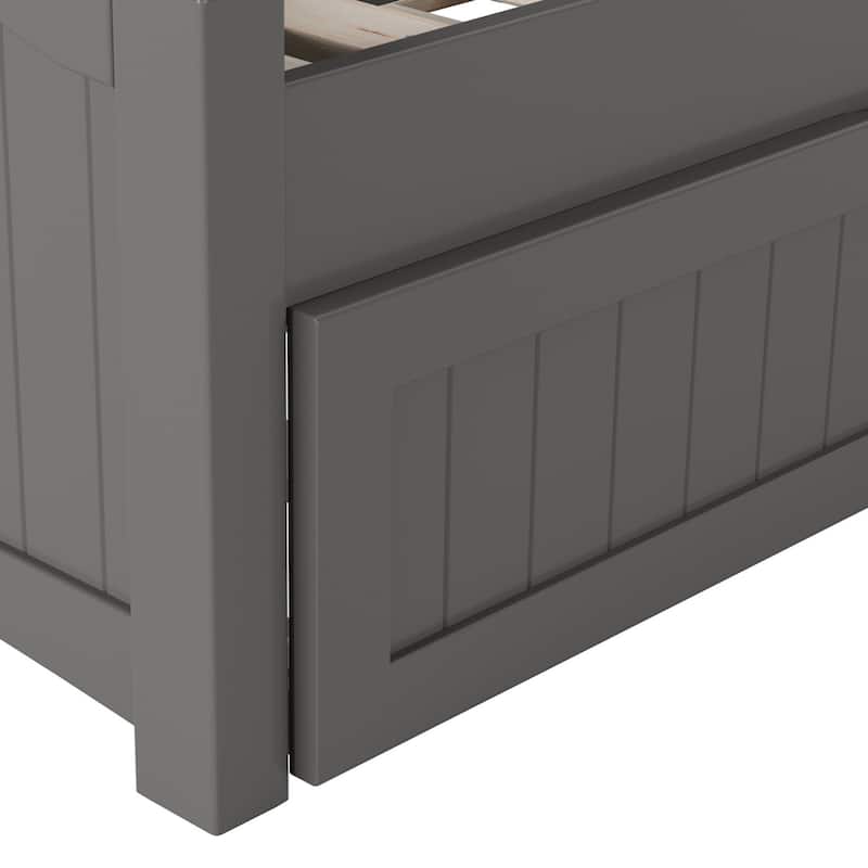 Cambridge Twin Wood Daybed with Twin Size Trundle