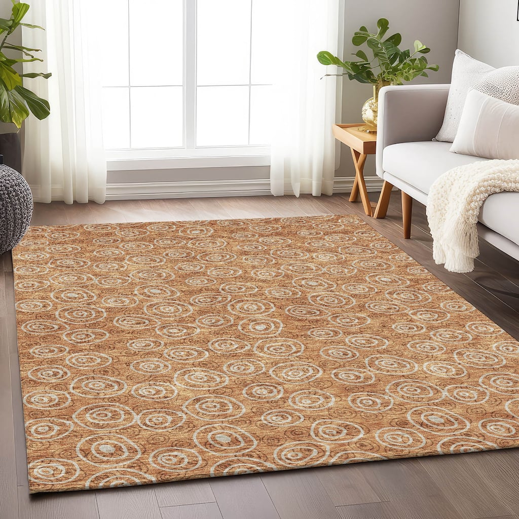 Premium Washable Super Soft Contemporary Zazzle Mayfield Rug