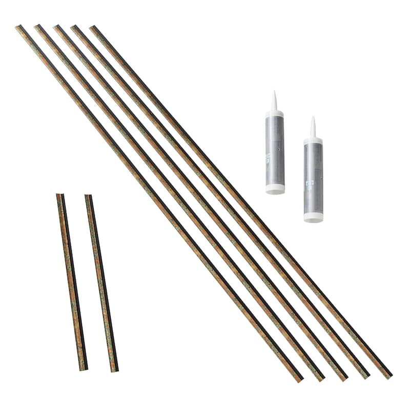 Fasade Backsplash Accessory Kit - Trim Kit - Copper Fantasy