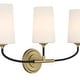 preview thumbnail 4 of 4, Crystorama Lighting Group NIL-70013 Niles 3 Light 24" Wide Vanity