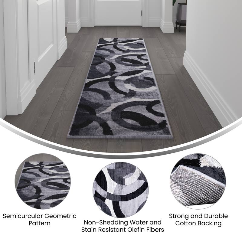 Modern Geometric Design Area Rug