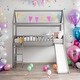 preview thumbnail 2 of 37, Maximized Space Saving Twin Elegant Unique Design Loft Bed, House Bed with Slide,House Design