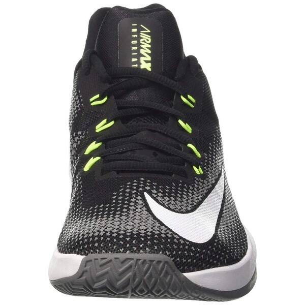 Shop Nike Womens Air Max Infuriate Low Low Top Lace Up Basketball