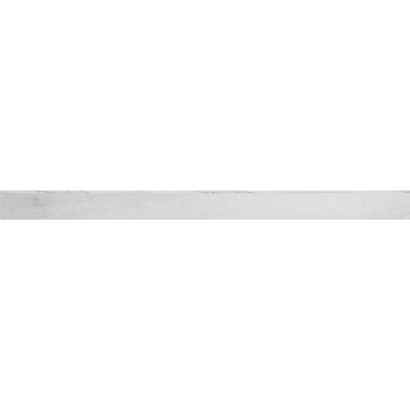 Penthouse 2in x 24in Porcelain Bullnose Wall Tile - White Fantasy - 2 x 24 - 1 Piece