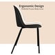 preview thumbnail 7 of 50, Set of 4 Plastic Dining Chairs For Kitchen Office Business Cafe Guest Waiting Room Event Party Outdoor Patio Hotel