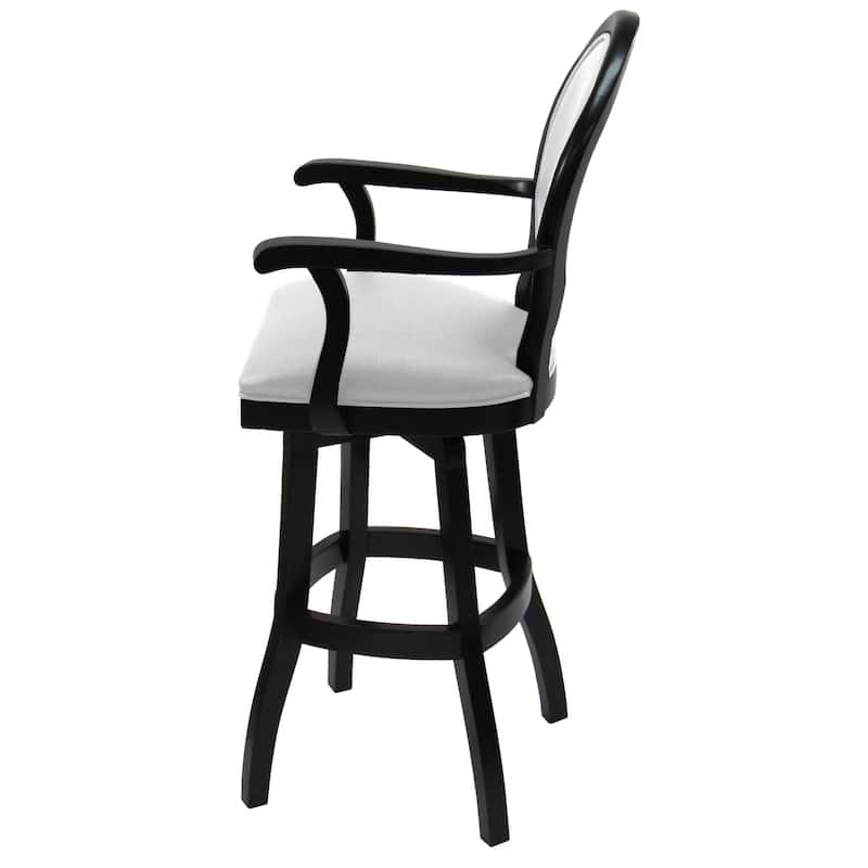 Swivel Wood Counter 26" 30" Extra Tall 34" Bar Stool - 500 on S-Base