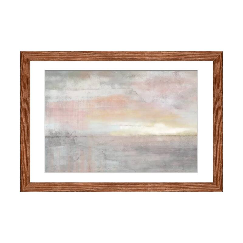 iCanvas "Early Morning" by Nan - Walnut - 16x24x1