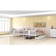preview thumbnail 12 of 21, Full over Full Wooden Bunk Bed with Drawers and Ladder - Perfect for Bedrooms and Guest Rooms