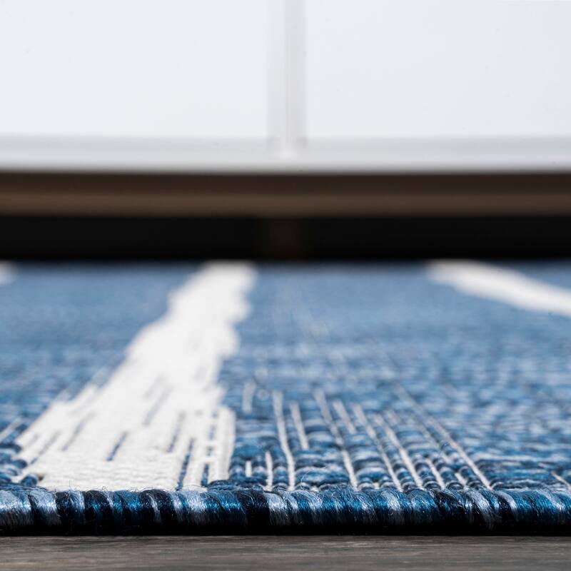 JONATHAN Y Andratx Berber Stripe Indoor/Outdoor Area Rug