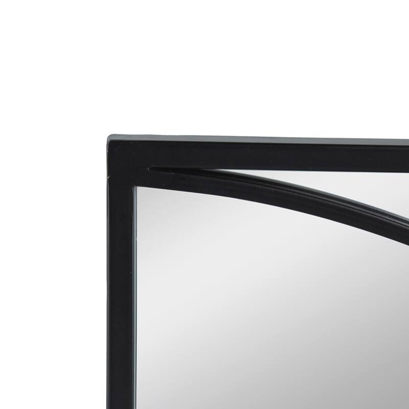 32" Rectangular Wall Mirrors with Black Frame, Home Decor for Living Room Bedroom Entryway