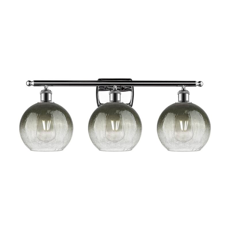 Innovations Lighting Endless Possibilities Ballston - Brookhaven Globe - 3 Light 28" Bath Vanity Light