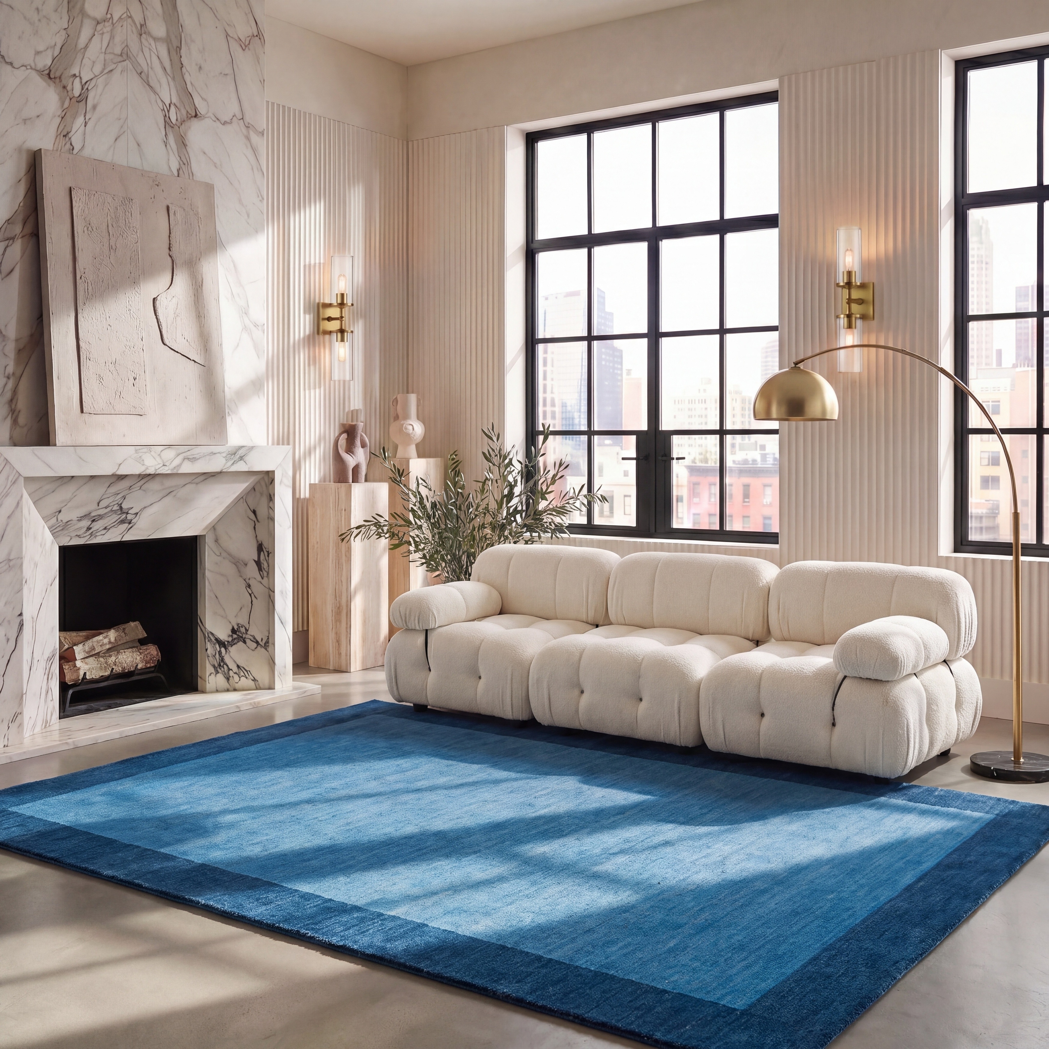 SAFAVIEH Handmade Himalaya Asrin Modern Wool Rug
