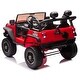 preview thumbnail 50 of 98, 24V Kids Ride-On Truck with Parental Remote, MP3, Bluetooth, LED Lights, and Safety Belts 鈥