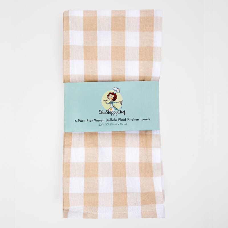 Arkwright Buffalo Plaid 6-Piece Kitchen Towels - 20x30