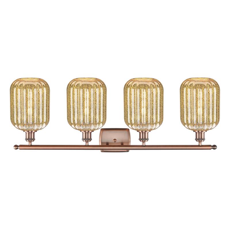 Innovations Lighting Endless Possibilities Ballston - Preston - 4 Light 37" Jar Shade Bath Vanity Light