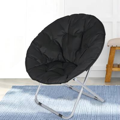 Foldable Outdoor Moon Round Chair Camping Chairs