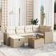 Option Beige and cream 7 Piece