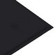 preview thumbnail 6 of 6, vidaXL Batavia Bench with Black Cushion 44.1" Solid Teak Wood - 47.2" x 20.3" x 33.1"