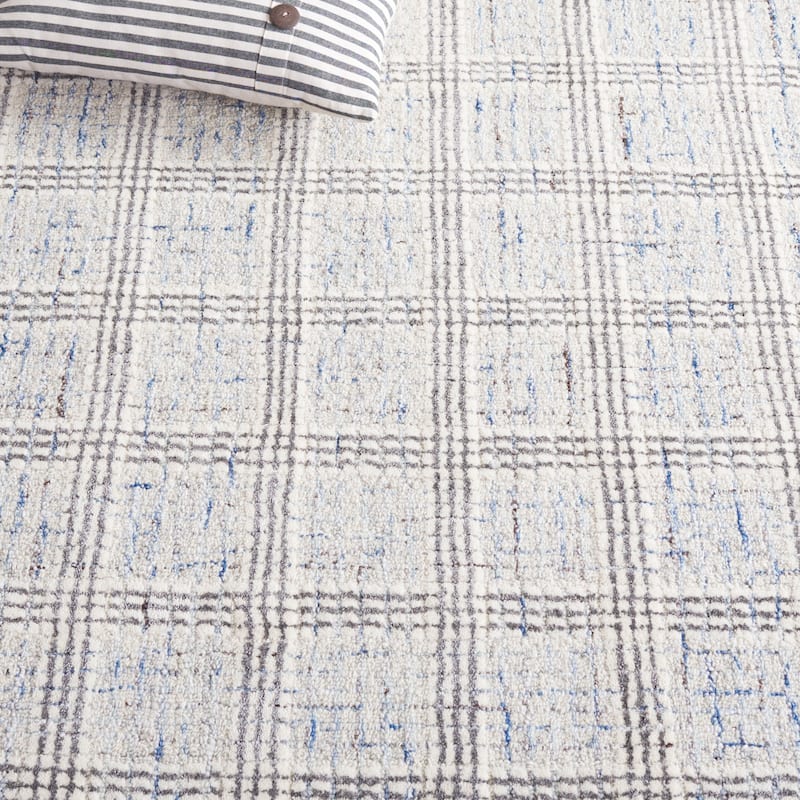 SAFAVIEH Handmade Ebony Judit Modern & Contemporary Wool Rug