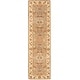 preview thumbnail 9 of 11, SAFAVIEH Heritage Handmade Kaitlyn Traditional Oriental Wool Area Rug 2'3" x 14' Runner - Light Green/Beige - Runner
