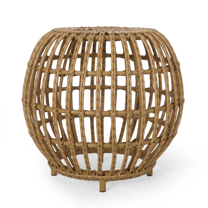 Ottawa Wicker Side Table by Christopher Knight Home