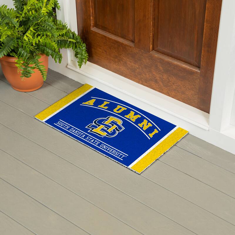 28 in. x 16 in. South Dakota State University Alumni Full Color PVC Door Mat