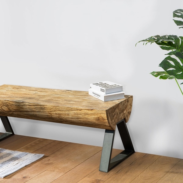 Garden top bench size