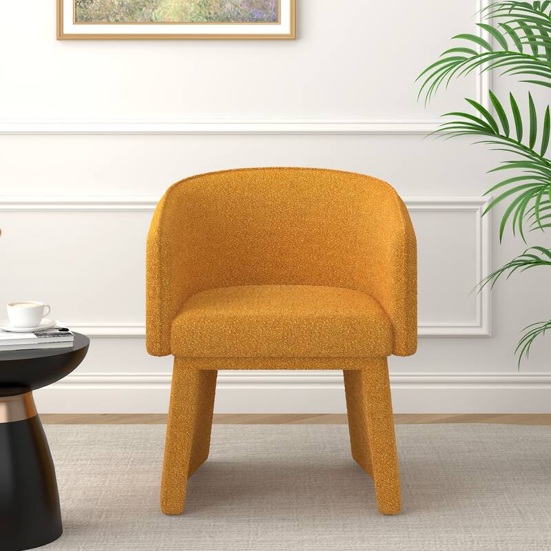 Mid-Century Arm Chairs Leisure Chair,Orange