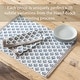preview thumbnail 41 of 91, over&back Hand-Blocked 100% Cotton Placemats - Machine Washable - Set of 4